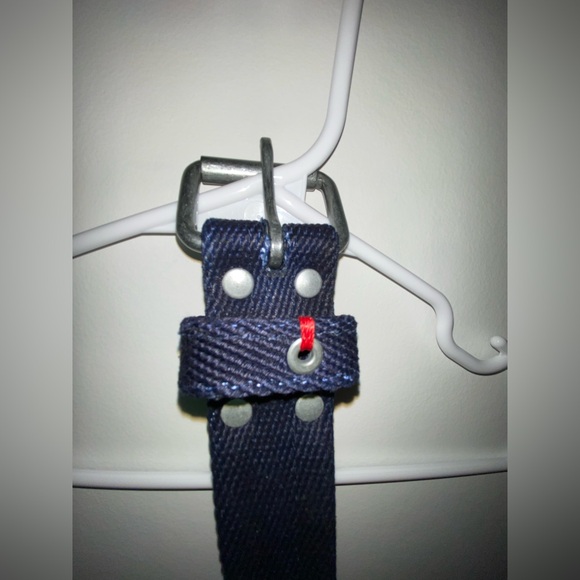 Filorosso Men’s Navy Limited Edition “The Stripes” 1776 Belt, size L see chart - Picture 7 of 13